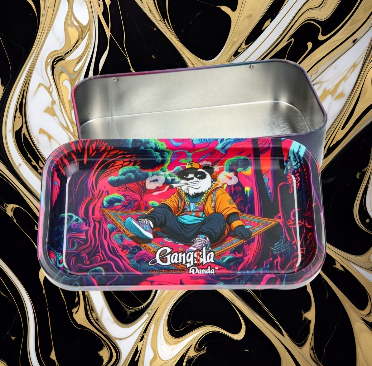BOITE GANGSTA PANDA - SosFafboite metal