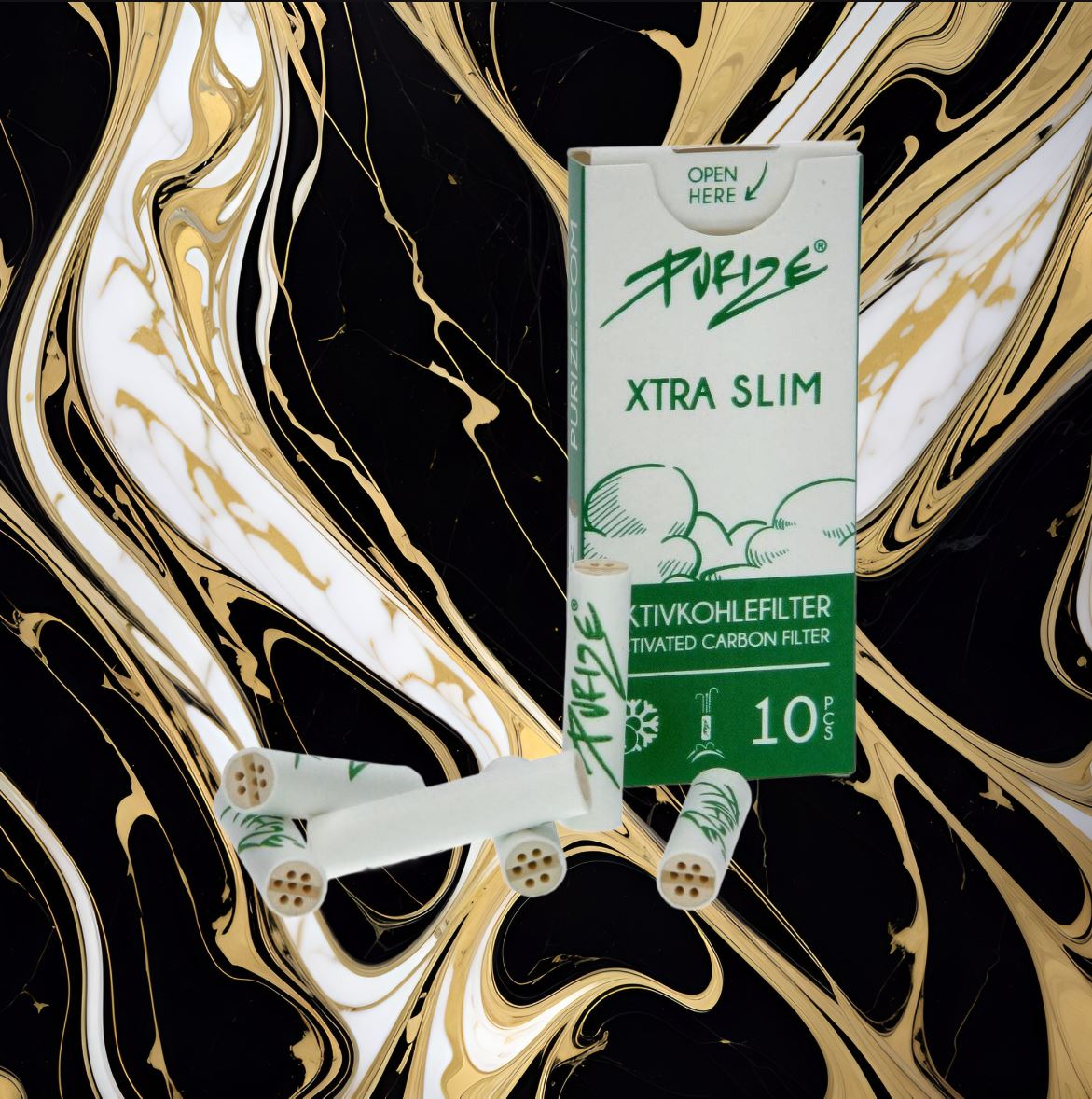FILTRES PURIZE AU CHARBON ACTIF XTRA SLIM - SosFaffiltre