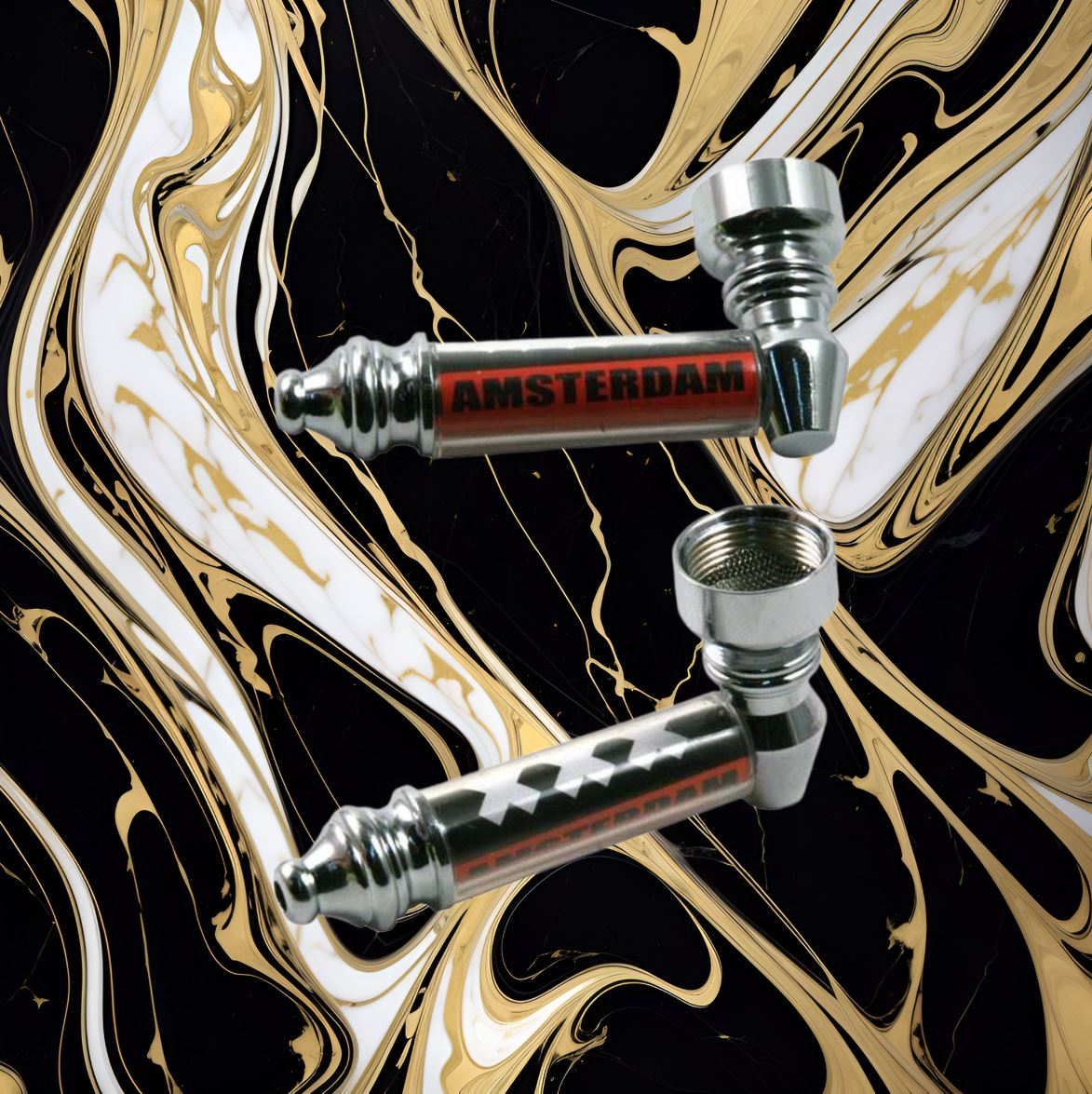 Pipe en métal AMSTERDAM - SosFafBANG