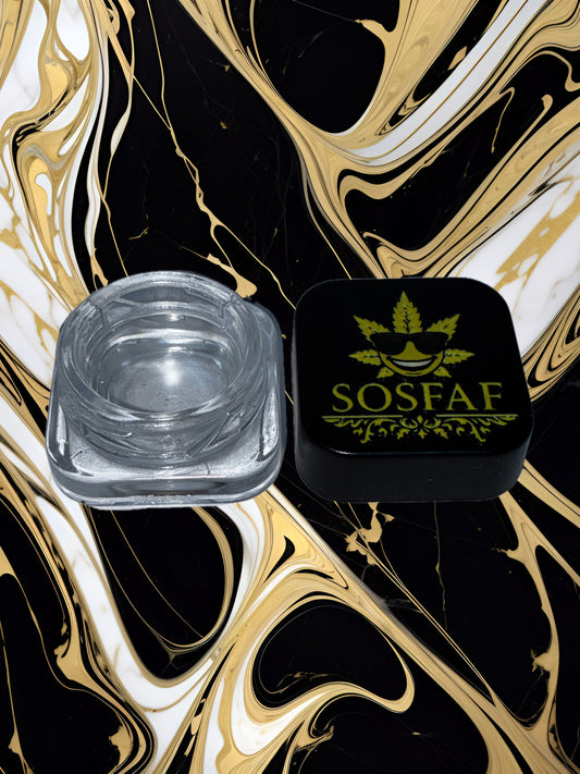 So’Capsule — Capsule en verre SOSFAF avec logo