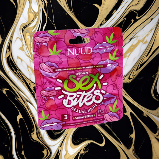 GUMMIES NUUD DELTA 9 SEX BITES FRAISE 60MG