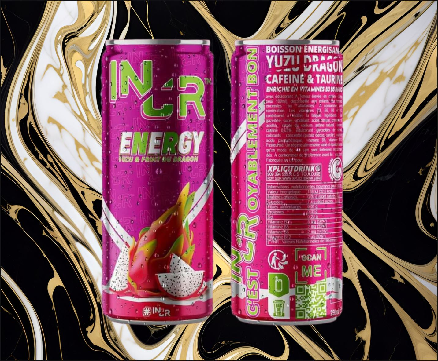 INCR’ENERGY YUZU & FRUITS DU DRAGON - SosFaf